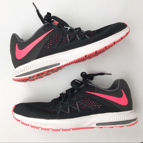 Nike Shoes - Nike | Women Zoom Winflo 3 Running Shoes Pink 10.5